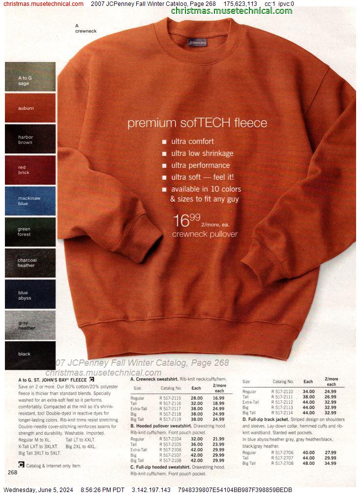 2007 JCPenney Fall Winter Catalog, Page 268