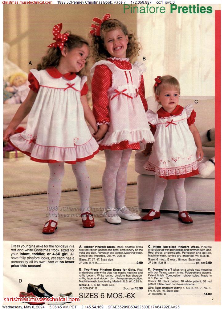 1988 JCPenney Christmas Book, Page 7