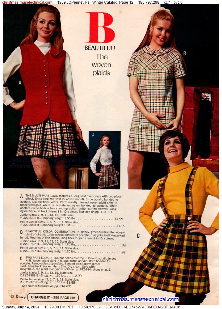 1969 JCPenney Fall Winter Catalog, Page 12