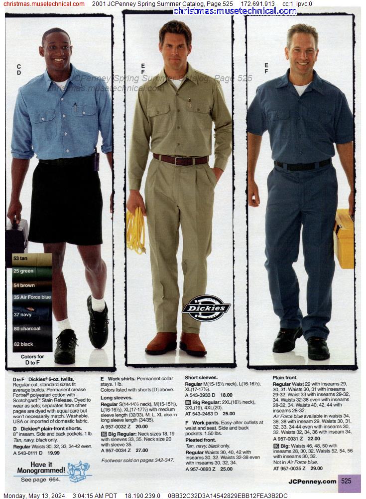 2001 JCPenney Spring Summer Catalog, Page 525