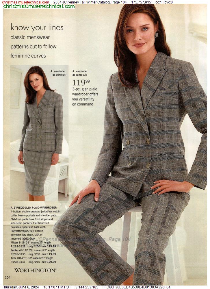 2004 JCPenney Fall Winter Catalog, Page 104