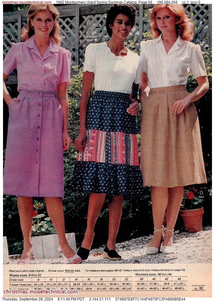 1982 Montgomery Ward Spring Summer Catalog, Page 55