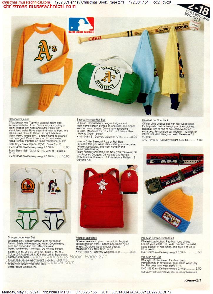 1982 JCPenney Christmas Book, Page 271