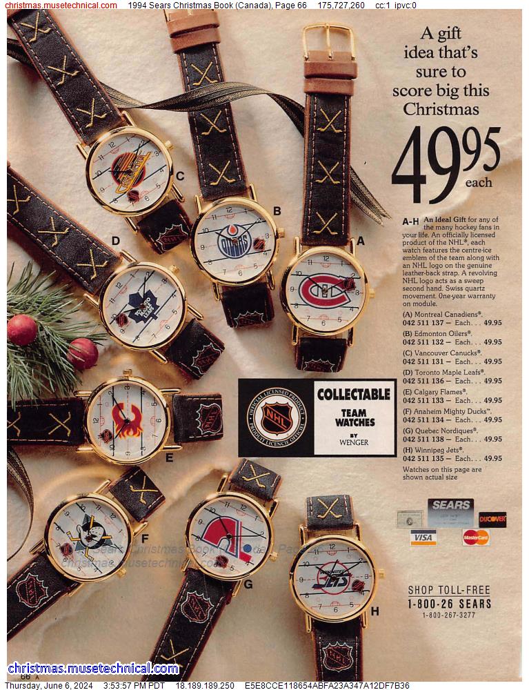 1994 Sears Christmas Book (Canada), Page 66