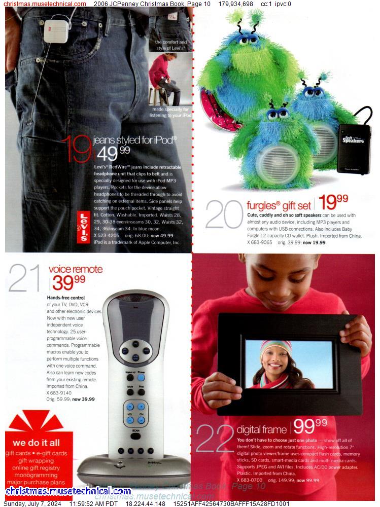 2006 JCPenney Christmas Book, Page 10