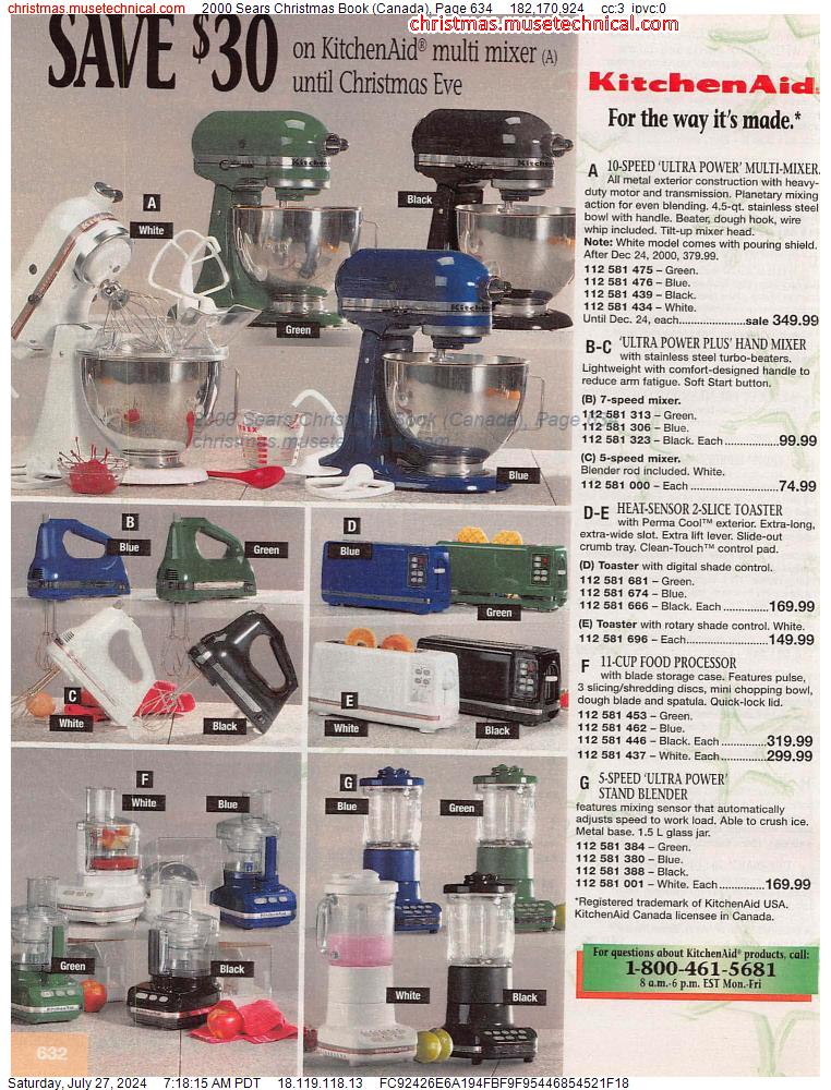 2000 Sears Christmas Book (Canada), Page 634
