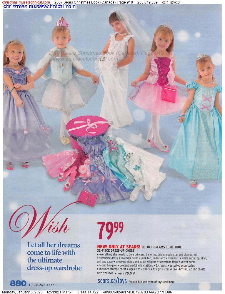 2007 Sears Christmas Book (Canada), Page 910