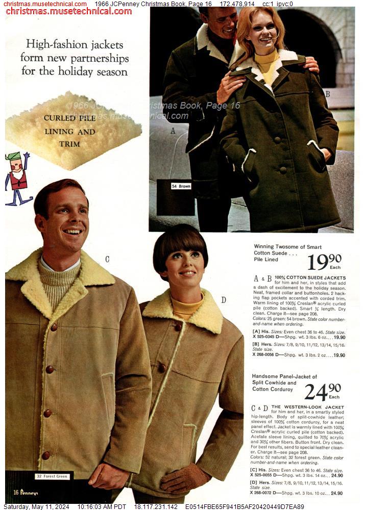 1966 JCPenney Christmas Book, Page 16