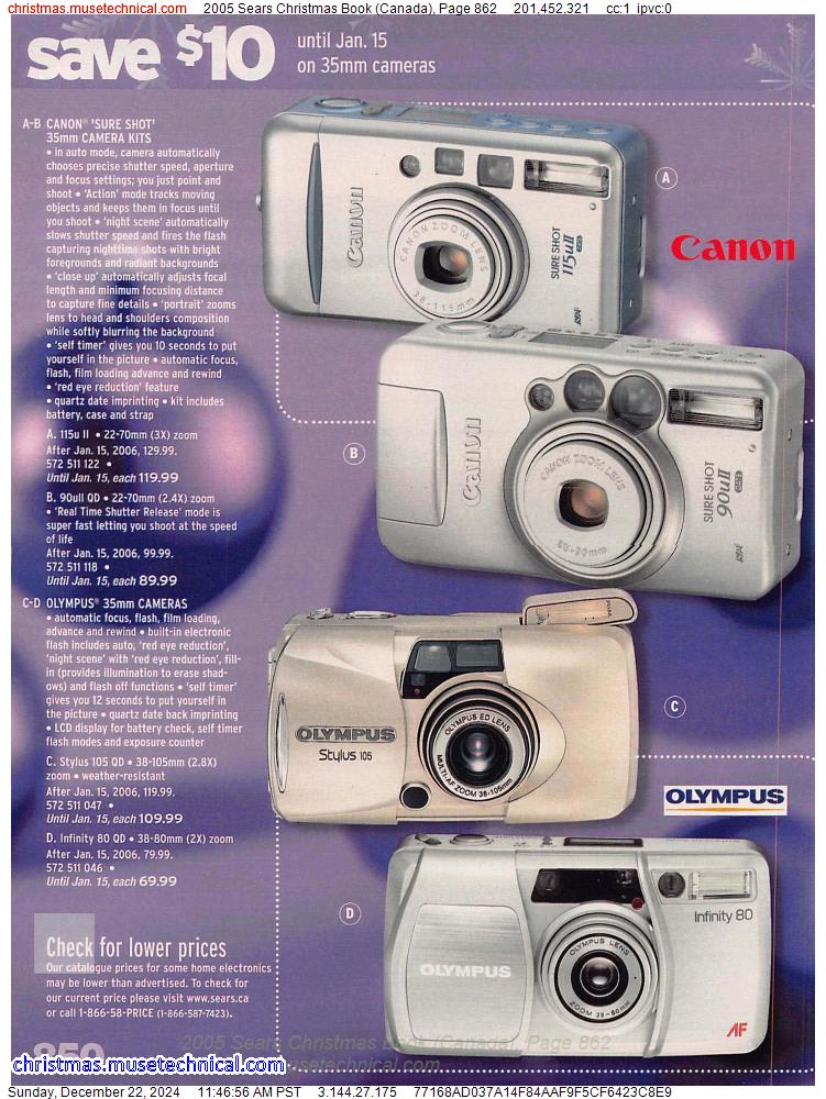 2005 Sears Christmas Book (Canada), Page 862