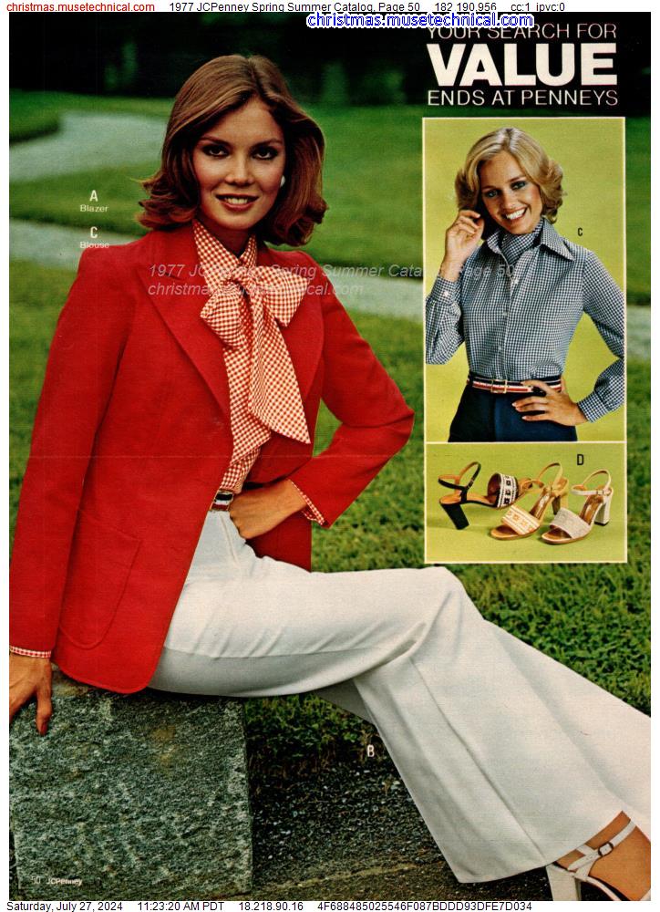 1977 JCPenney Spring Summer Catalog, Page 50