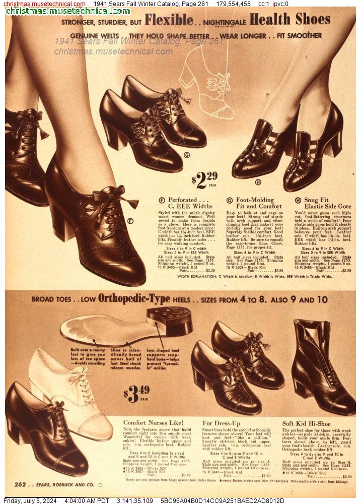 1941 Sears Fall Winter Catalog, Page 261