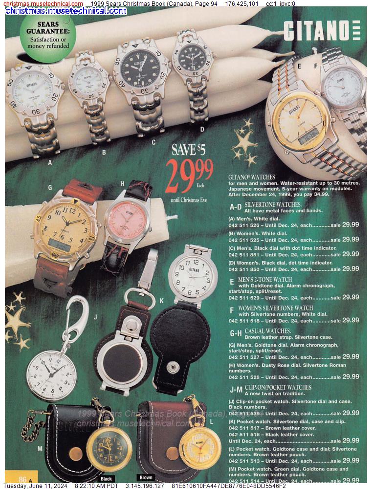 1999 Sears Christmas Book (Canada), Page 94