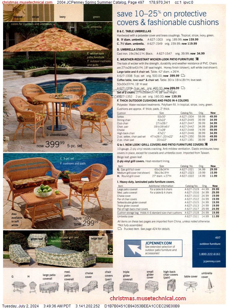 2004 JCPenney Spring Summer Catalog, Page 497