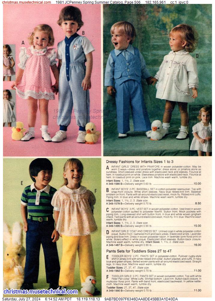 1981 JCPenney Spring Summer Catalog, Page 506