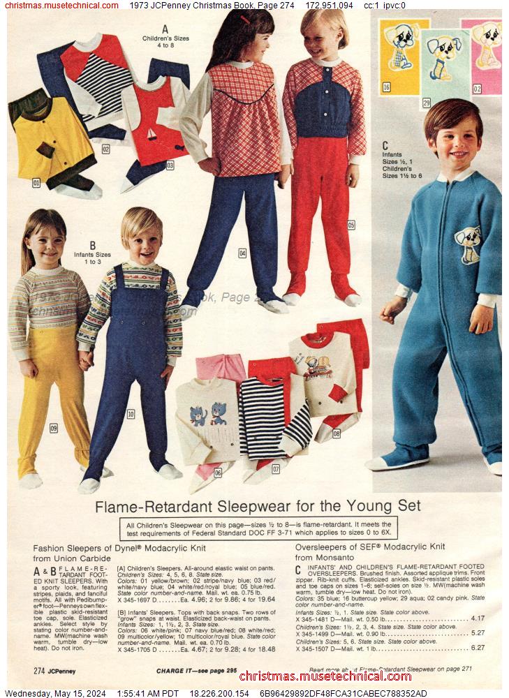 1973 JCPenney Christmas Book, Page 274