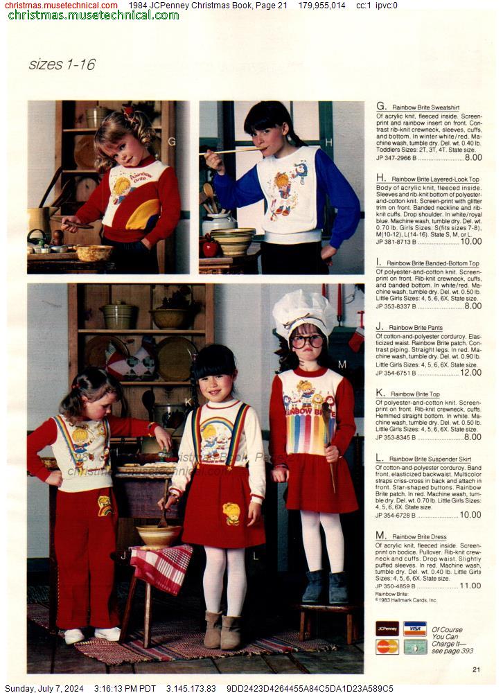 1984 JCPenney Christmas Book, Page 21