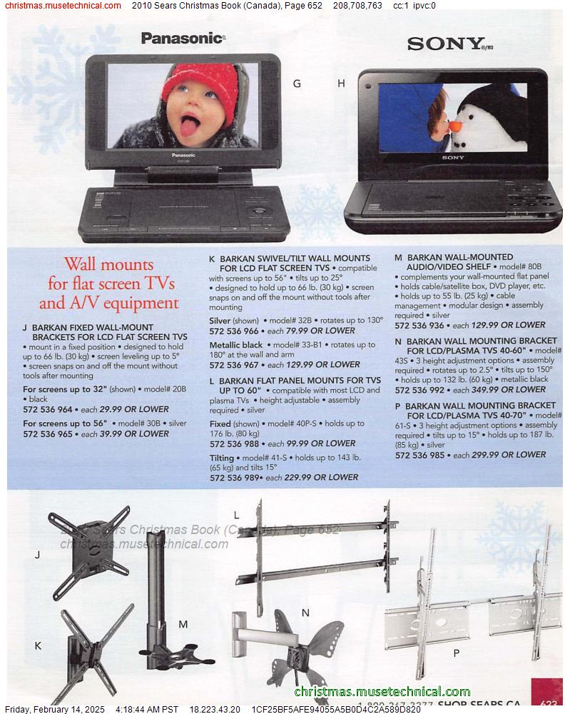 2010 Sears Christmas Book (Canada), Page 652