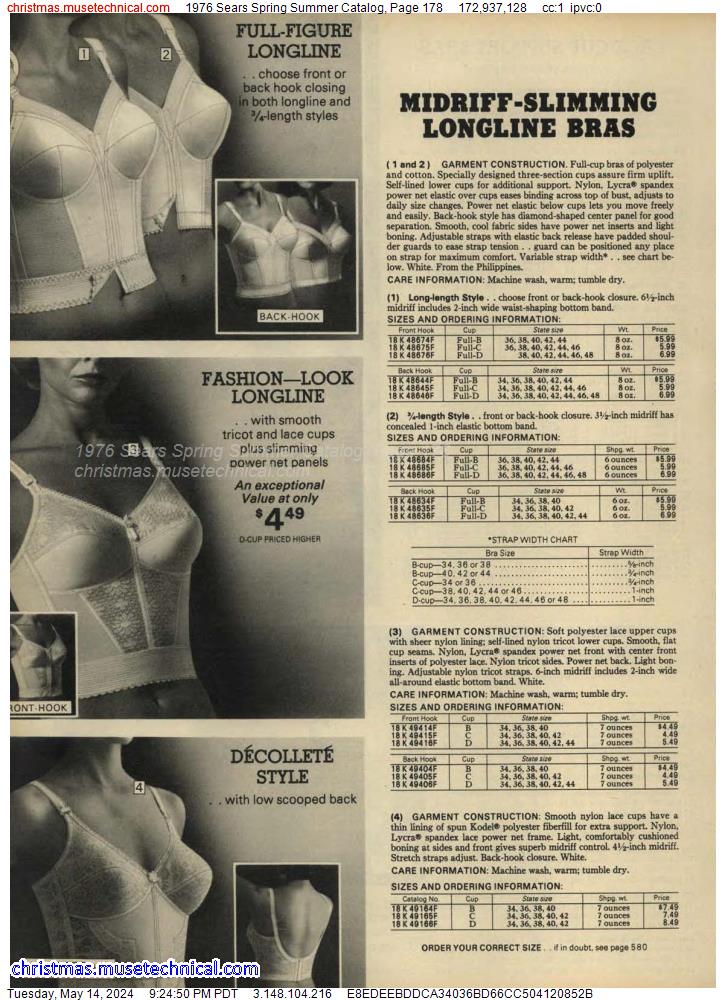 1976 Sears Spring Summer Catalog, Page 178