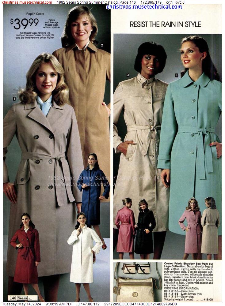 1982 Sears Spring Summer Catalog, Page 146