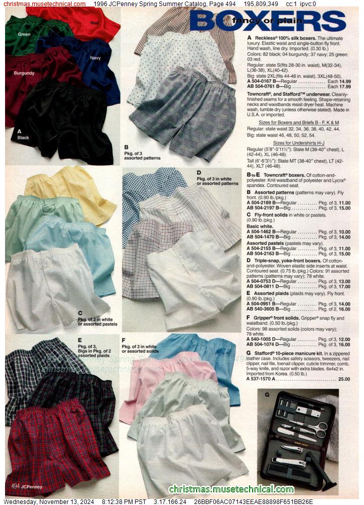 1996 JCPenney Spring Summer Catalog, Page 494