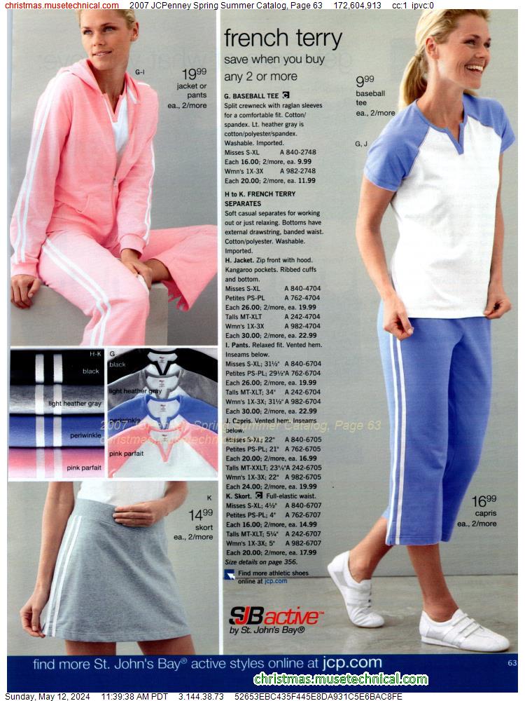 2007 JCPenney Spring Summer Catalog, Page 63
