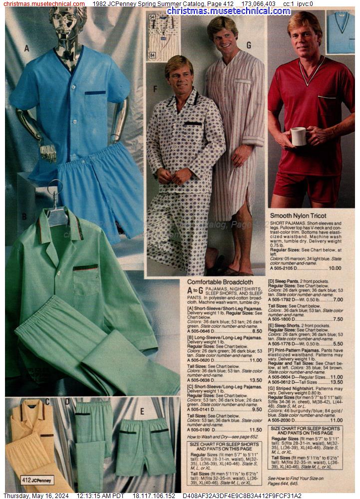 1982 JCPenney Spring Summer Catalog, Page 412