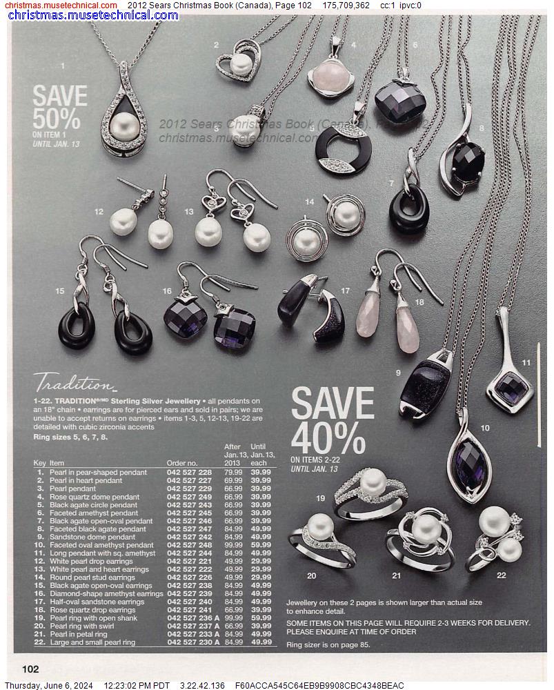 2012 Sears Christmas Book (Canada), Page 102