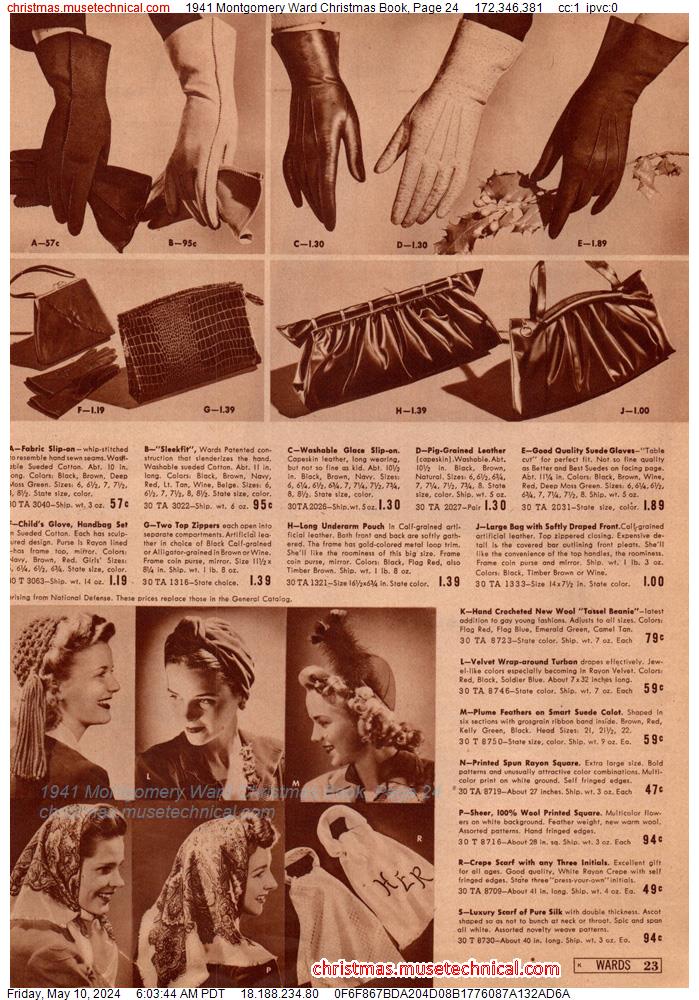 1941 Montgomery Ward Christmas Book, Page 24