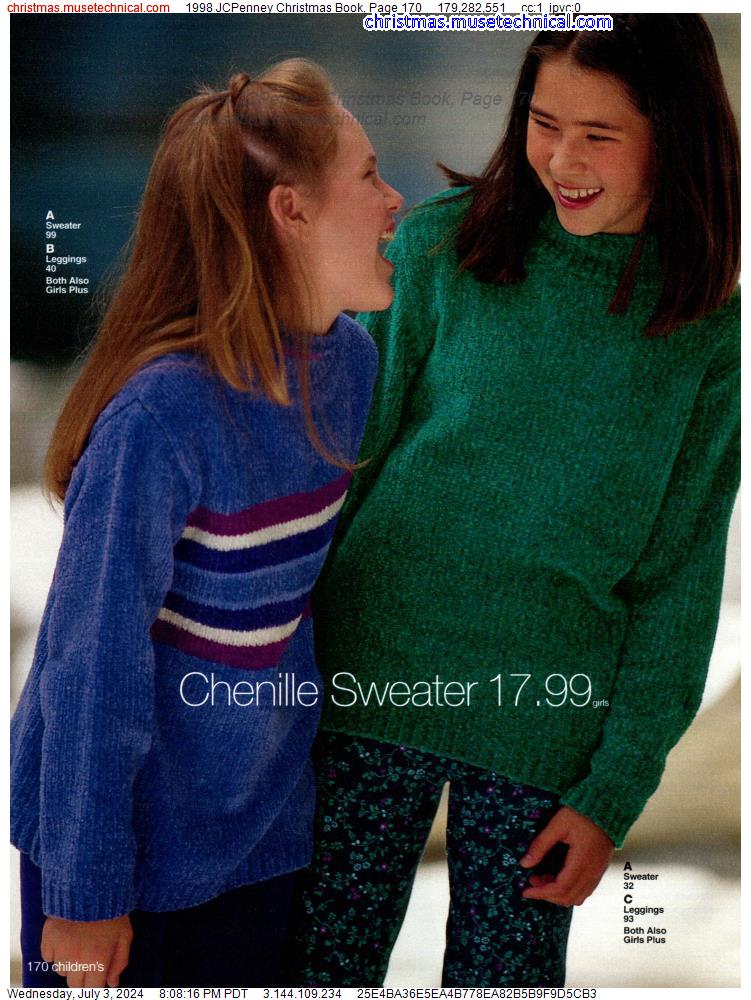 1998 JCPenney Christmas Book, Page 170