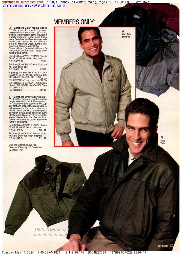 1990 JCPenney Fall Winter Catalog, Page 489