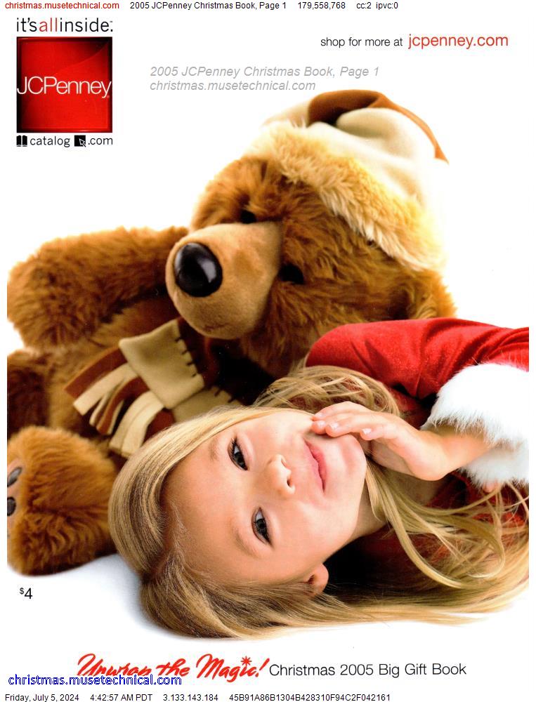 2005 JCPenney Christmas Book, Page 1