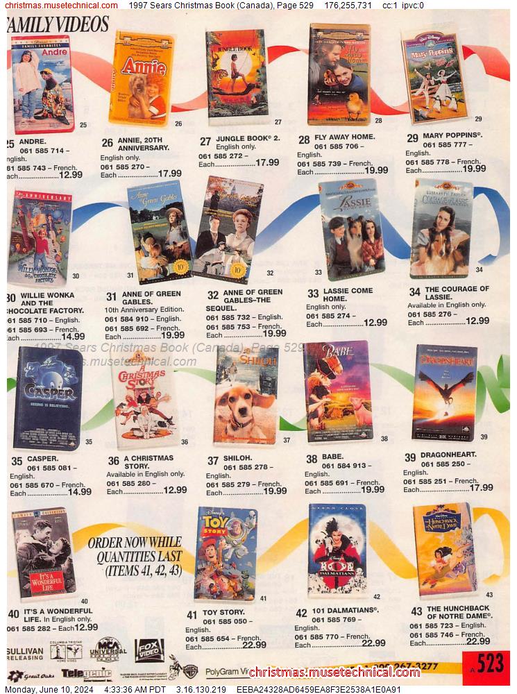 1997 Sears Christmas Book (Canada), Page 529