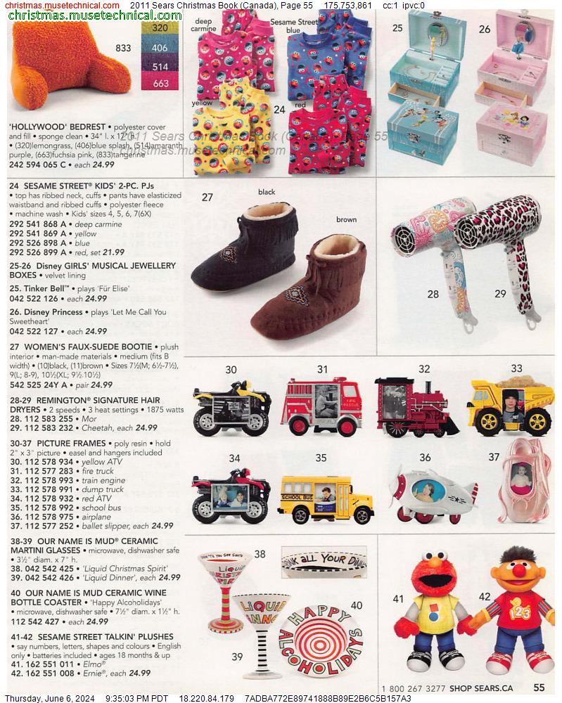 2011 Sears Christmas Book (Canada), Page 55