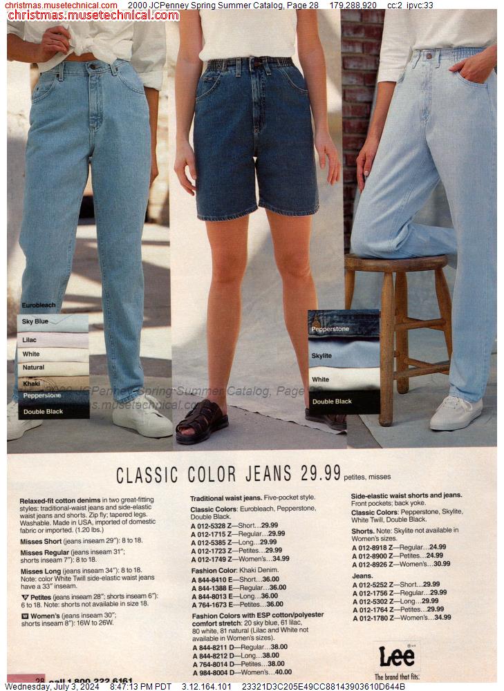 2000 JCPenney Spring Summer Catalog, Page 28