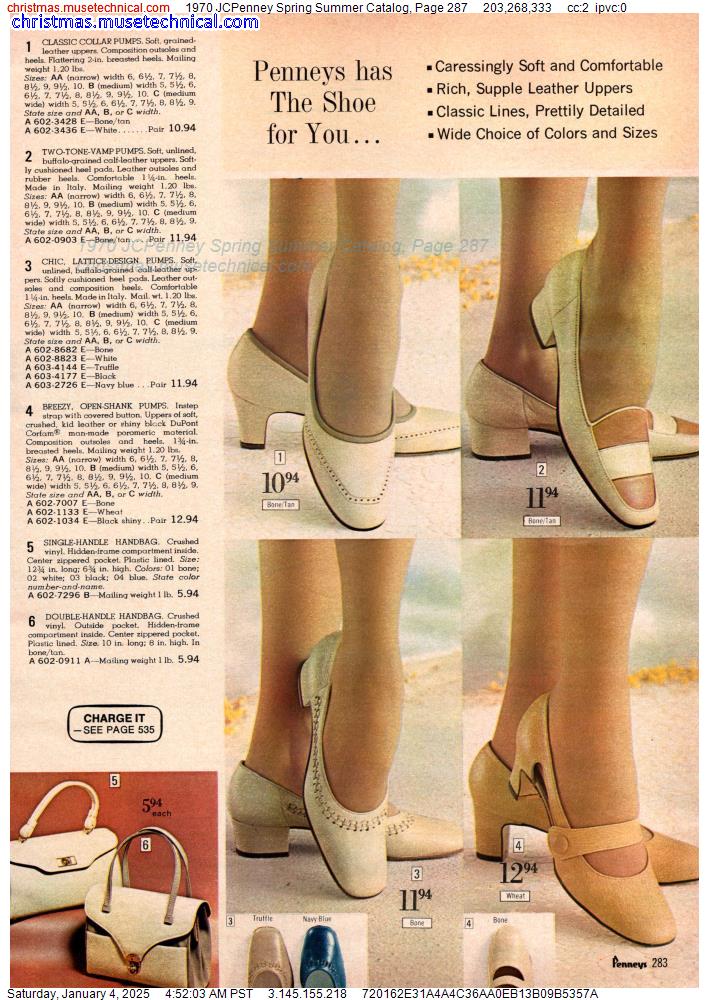 1970 JCPenney Spring Summer Catalog, Page 287