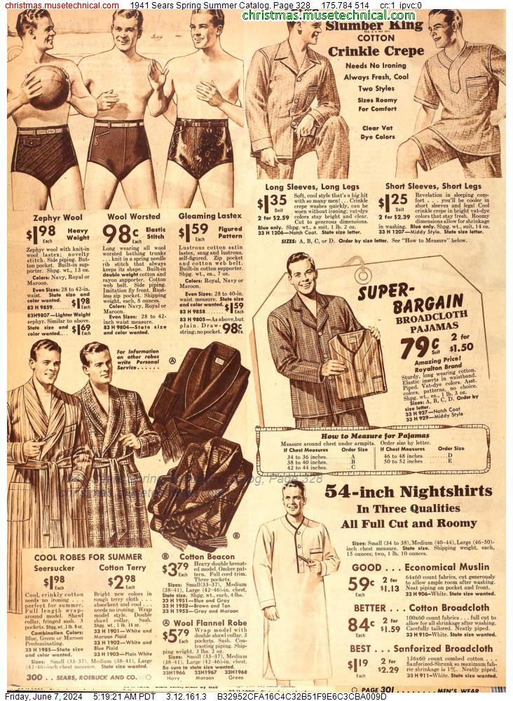 1941 Sears Spring Summer Catalog, Page 328
