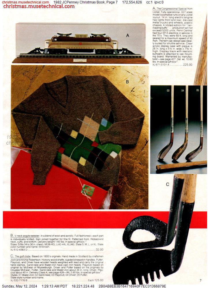 1982 JCPenney Christmas Book, Page 7