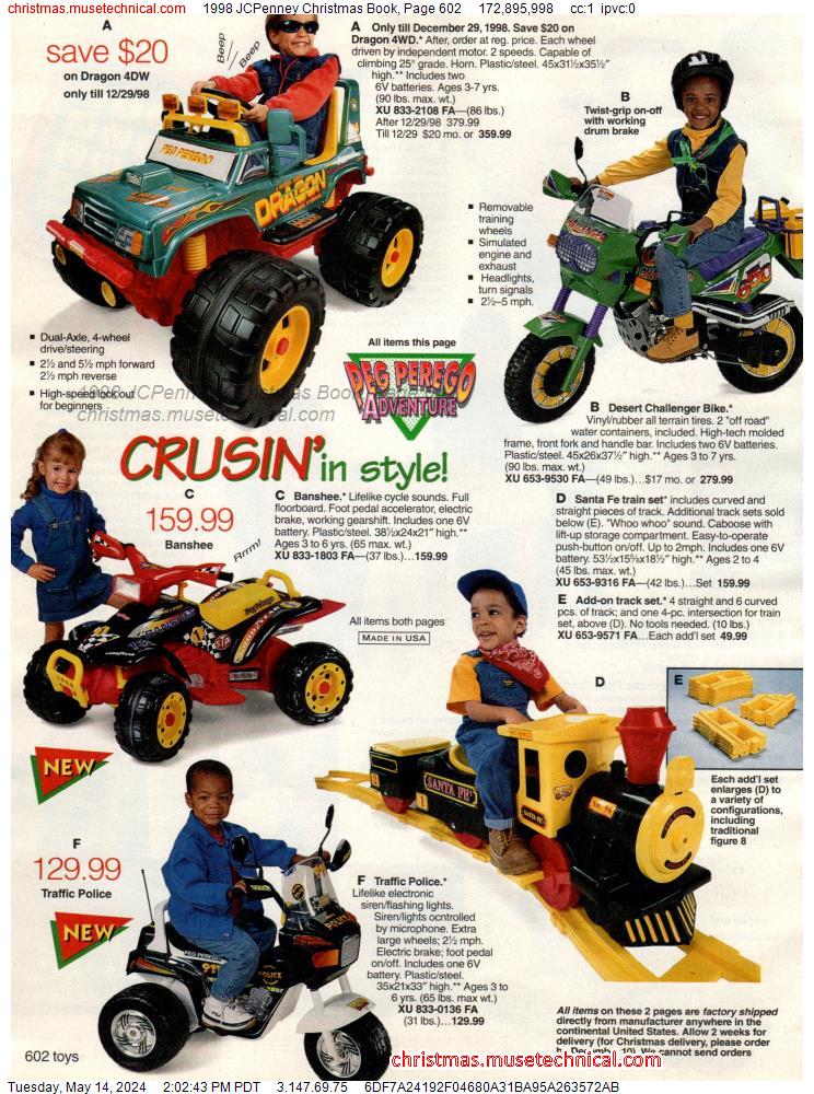 1998 JCPenney Christmas Book, Page 602