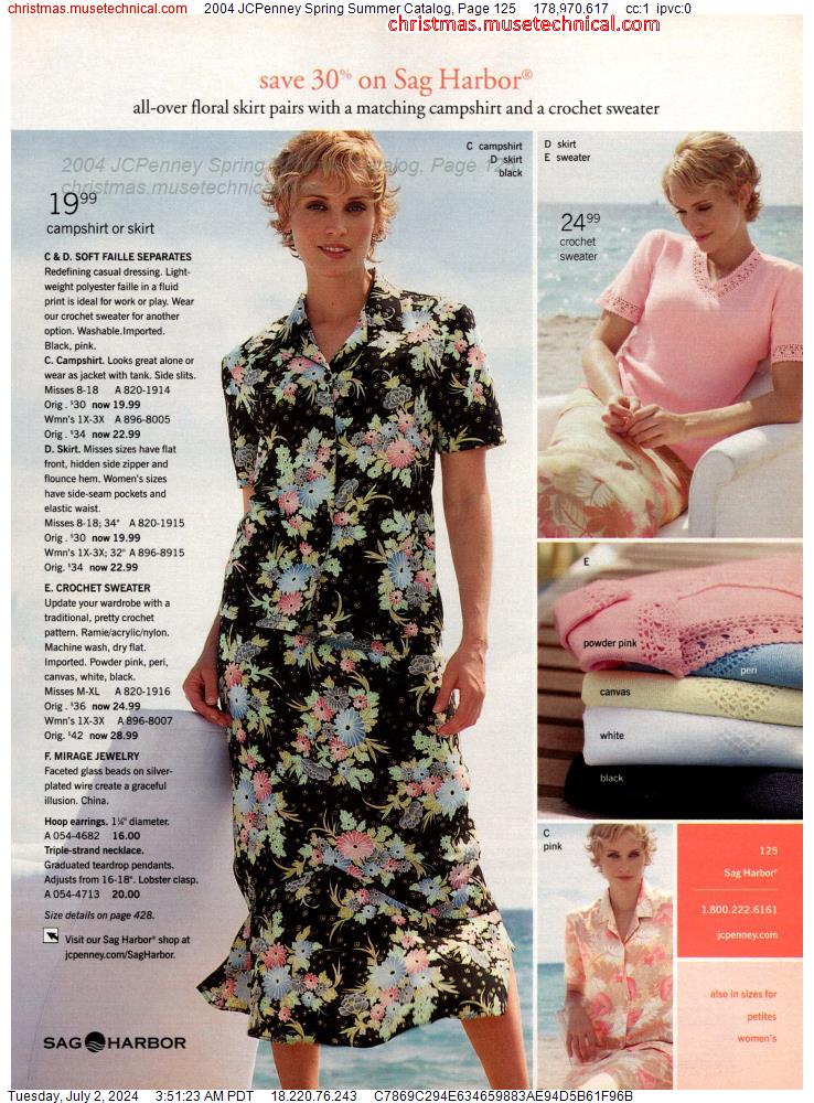 2004 JCPenney Spring Summer Catalog, Page 125