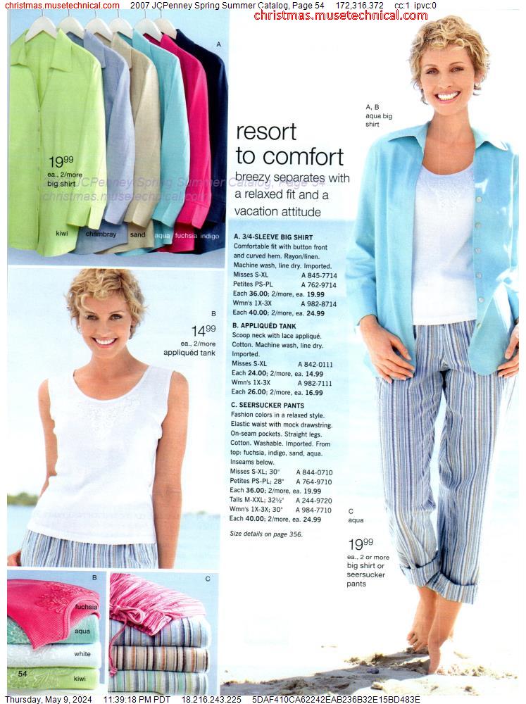 2007 JCPenney Spring Summer Catalog, Page 54
