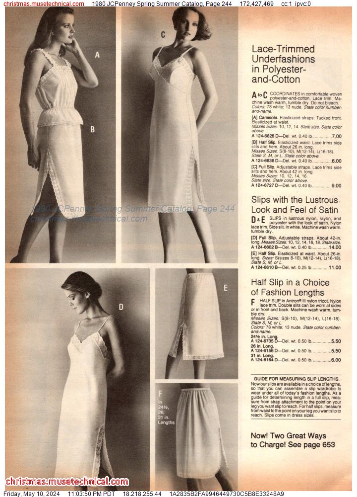 1980 JCPenney Spring Summer Catalog, Page 244