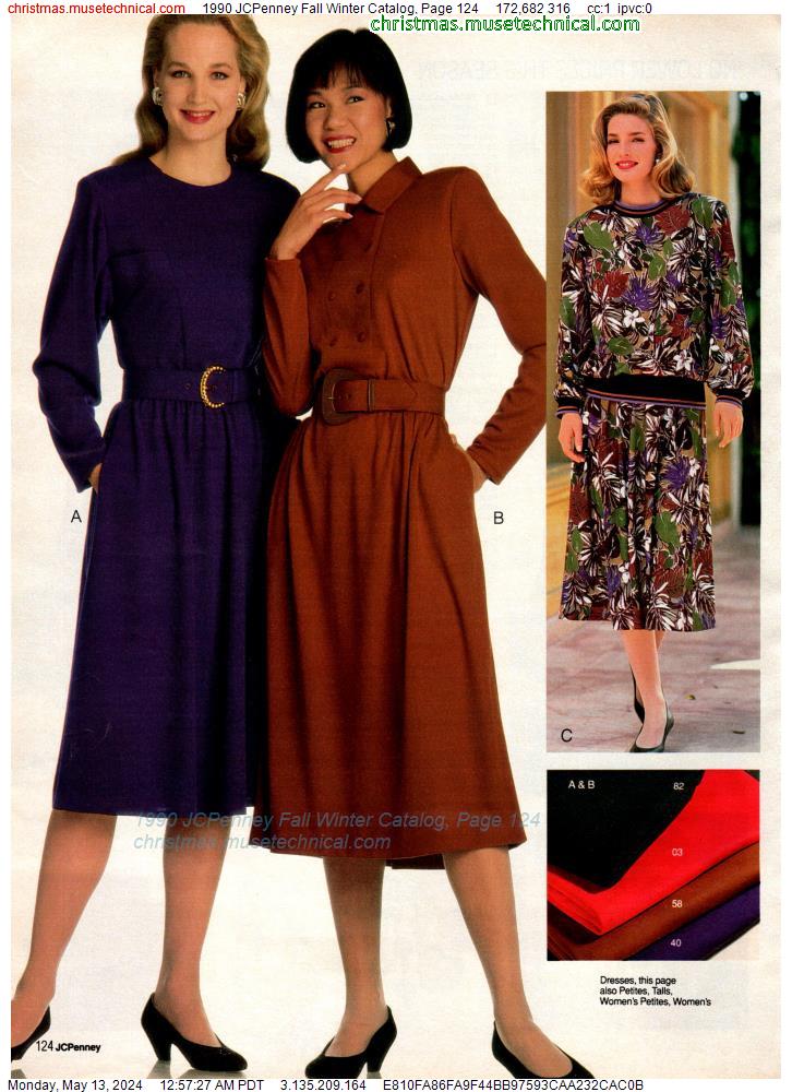 1990 JCPenney Fall Winter Catalog, Page 124