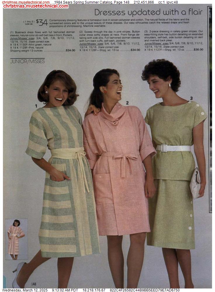 1984 Sears Spring Summer Catalog, Page 148