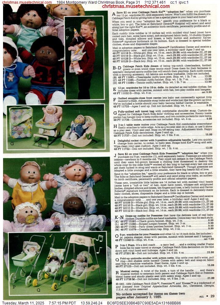 1984 Montgomery Ward Christmas Book, Page 31