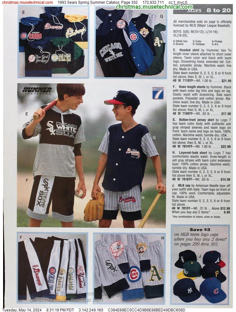 1993 Sears Spring Summer Catalog, Page 302