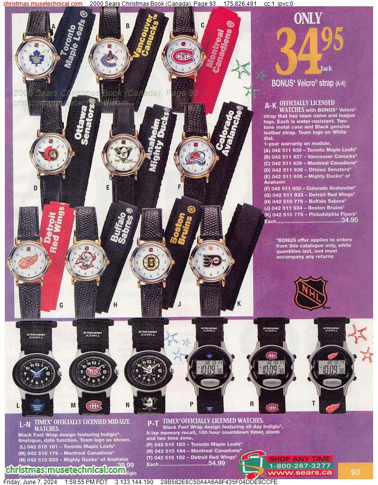 2000 Sears Christmas Book (Canada), Page 93