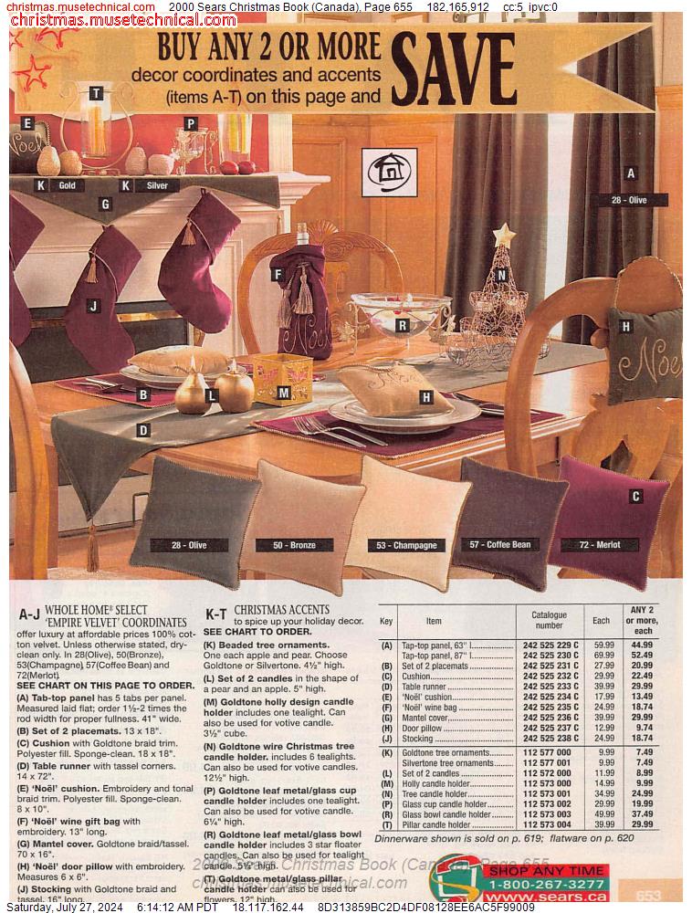 2000 Sears Christmas Book (Canada), Page 655