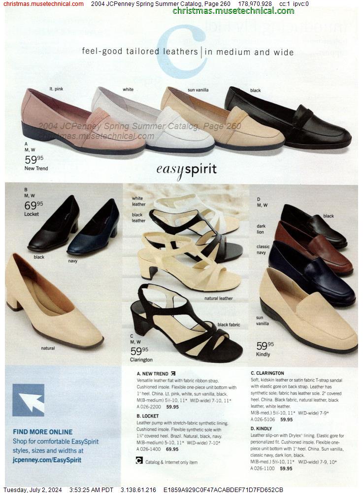 2004 JCPenney Spring Summer Catalog, Page 260
