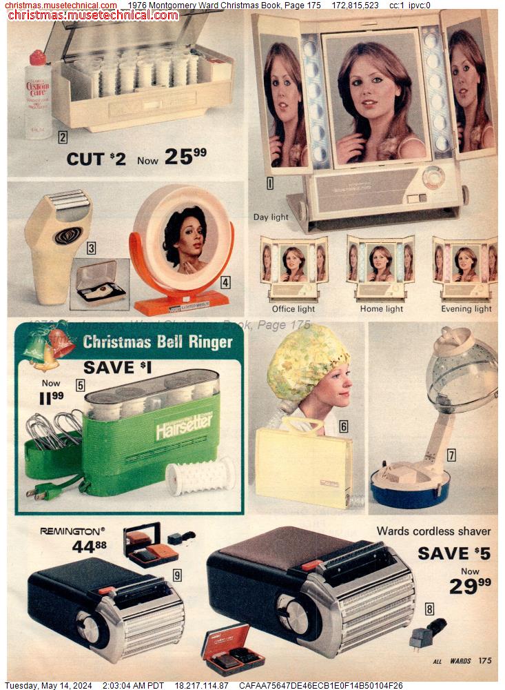 1976 Montgomery Ward Christmas Book, Page 175