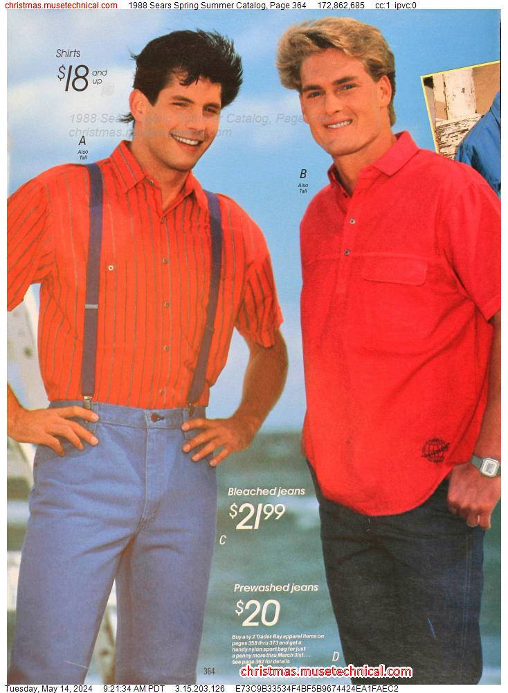 1988 Sears Spring Summer Catalog, Page 364